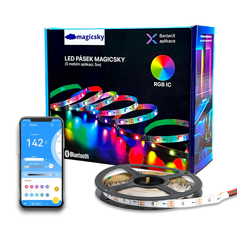 MagicSky LED pásek smart RGBIC, DreamColor